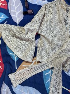 Beach Wrap Up Knit Top