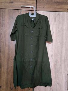 Tokyo Talkies Olive Green Dress