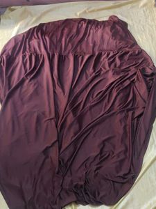 Chocolate brown Three siter elastic Sofa cover📥