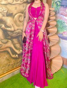 Designer beautiful dress blouse,sharara&shrug