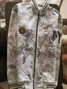 Stylish Floral Print Jacket