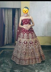 New Un - Stiched Bridal Lehenga