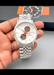 Maserati Silver Watch