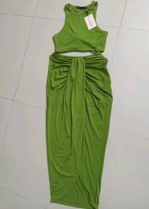 Shein Light Green Two-Piece Set