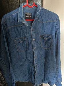 Denim Shirt No Colour Fading