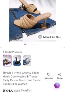 Chunky Heel Sandals