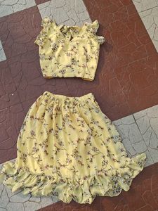 Skirt And Blouse Coords