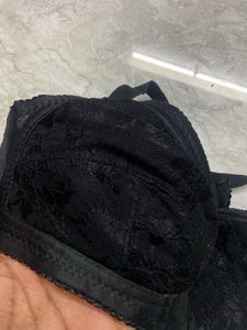 Black Lace Bra