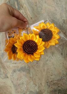 Sunflower Keychain