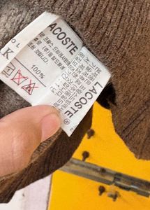 Lacoste V-Neck Sweater