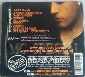 MC SPECIAL MUSIC CD