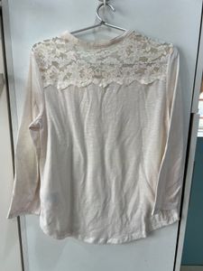 H&amp;M  Lace Detail Top