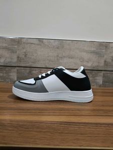Stylish Black and White Sneakers