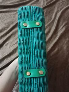 Zara Sea Green Hand Bag