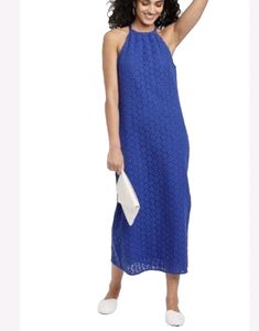 Crochet  Scoop Neck Summer Dress