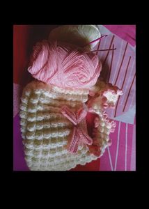 Crocheted Bubble Bag