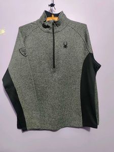 Spyder Outbound 1/2 Zip L Men Gray Long Sleeve  Pu