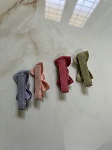 Cute Hair Bow Clips - Set of 4