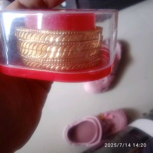 Bangles,Beaded Necklace with Pearl &amp; Red Accents
