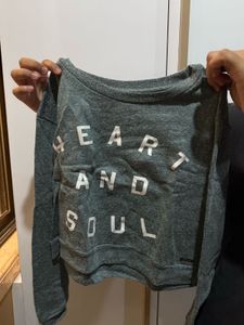 Cropped Sweatshirt For Woman