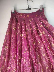 Organza Lehenga Choli