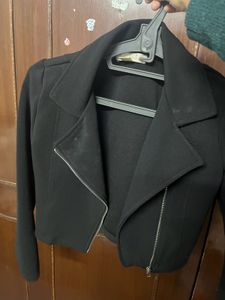 Black Collared Jacket