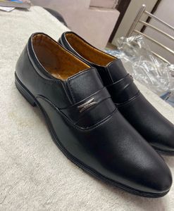 Black Formal Slip-on shoes