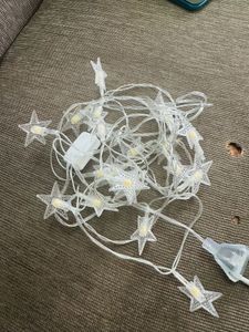Fairy lights Set Of 2 Stars And 36 Feet Long led