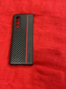 Samsung Galaxy Z Fold 3 Back Cover Leather