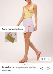 Chic Corset Crop Top