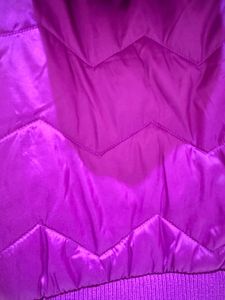 Purple Puffer Jacket