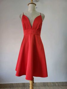 Red Skater Dress