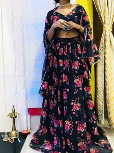 FLORAL LEHENGA SET
