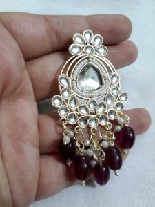 Elegant Kundan Earrings- BRAND NEW 🌟