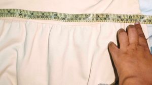 Peach Drop Waist Dress For M To L Size