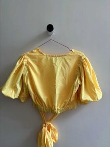 Women Wrap Crop Top