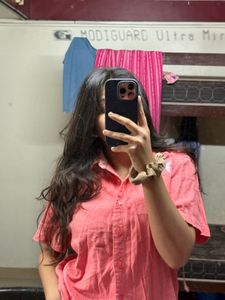 Shirt For Women Peach Colour Like New