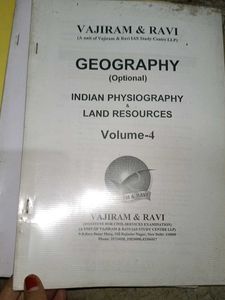 Vajiram &amp; Ravi Geography Vol. 1