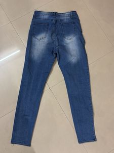 Distressed Denim Jeans