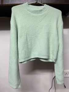 Mint Green Knit Sweater💚
