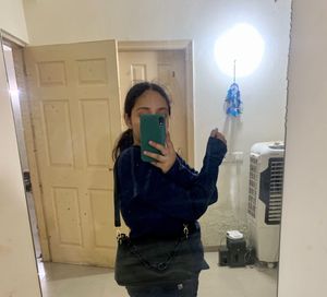 Marikai Black Sling/baguette Bag