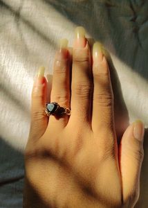 Black Heart Ring