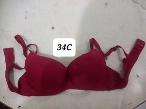 Seamless Paded Bra 34C