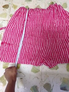 Top , Half Pant Cotton M Size