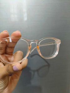 Transparent Unisex Eyeglass Frame