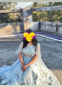 Party Dress Top and Long Skirt