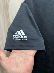 Adidas Martial Arts 3 Strips Athletic Tshirt