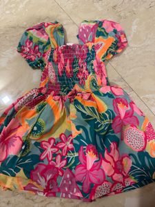 Colorful Floral Dress