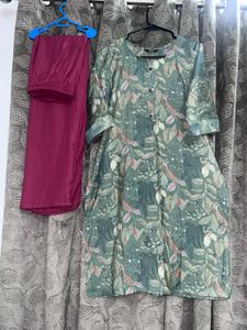 Floral Kurta Set
