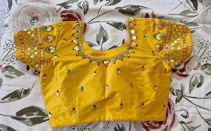 Teal Blue Lengha In Excellent Condition